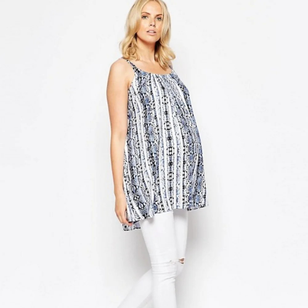 ASOS Isabella Oliver Silvi Maternity Tank Top Blouse Size Women's 8